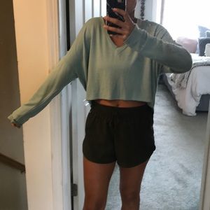Cropped long sleeve